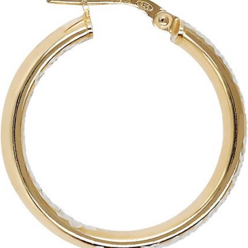 Two Tone Hoops - image 2